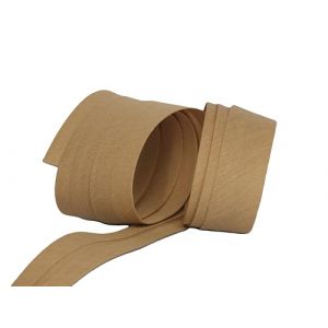 Biais Uni BEIGE 20 mm x 5 m&egrave;tres - Ruban Accessoires de Couture Uni - Vendu par 5 m&egrave;tres (beige) (ILC MERCERIE PARADIS, neuf)