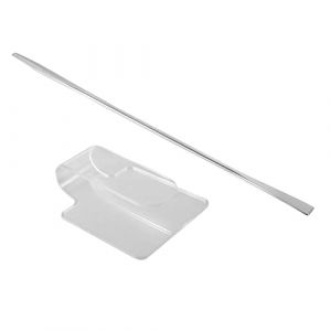 VALICLUD 2pièces Spatule De Maquillage Professionnelle Acrylique Pour Cosmétique Outils De Mélange Ergonomiques Pour Création De Teintes Parfaites (MOUBACK, neuf)