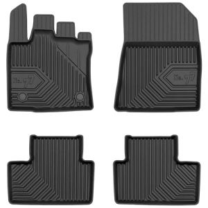 MOTOS Tapis de Sol Caoutchouc pour Renault Captur II Depuis 2019 Améliorez Votre Confort de Voyage avec Le Tapis Noir antidérapant Auto No.77- Tapis Voiture Tous Temps pour Voiture, Protection Contre (MOTOS EU, neuf)