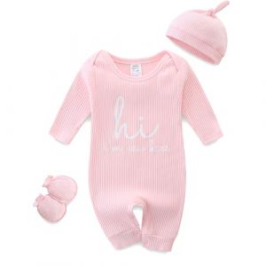 KIDDLETOWN Nouveau-N&eacute; combinaison bebe fille garcon Tenue &agrave; Manches Longues,Coton Grenouill&egrave;re body bebe fille 0-3 Mois, combinaison bebe garcon, pyjama bebe,B&eacute;b&eacute; Barboteuse B&eacute;b&eacute; Combinaison V&ecirc;tements (KIDDLETOWN, neuf)