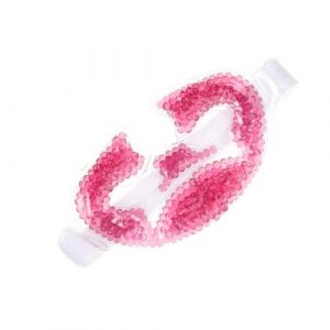 HONITANO Masque De Compression Froid Pour Yeux Masque De Visage Gel Relaxant Et Apaisant Pour Sommeil D&eacute;tente Accessoire De Soins Pour Contour Des Yeux Et Confortable (LUWELI, neuf)