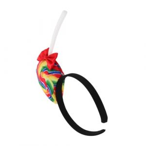 Toddmomy Bandeaux Colorés Forme de Sucette pour Filles Accessoires Sucrés pour et Événements Thématiques Confortables et Faciles à Porter Idéaux pour Célébrations et Halloween (Yvonne Quinton, neuf)