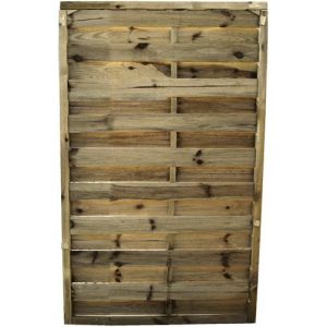 Papillon Panneau Brise-Vent 90 x 180 cm en Bois de pin imprégné en Autoclave (pertoso, neuf)