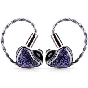 Kinera Celest Wyvern &Eacute;couteurs Intra-Auriculaires HiFi avec diaphragme LCP 10 mm, Pilote Dynamique IEM, &eacute;couteurs de Jeu filaires avec r&eacute;glage Harman, c&acirc;ble Amovible &agrave; 2 Broches (3,5 mm) (Chengyu, neuf)