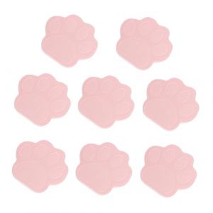 CALLARON 8pi&egrave;ces &Eacute;ponge Exfoliante Pour Visage D&eacute;maquillante Nettoyante Visage Lot De &Eacute;ponges Maquillage Forme De De Chat (Raindrops On Roof, neuf)