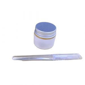 Masque de Nuit pour L&egrave;vres avce Brosse &agrave; L&egrave;vres en Silicone Sleeping Baume &agrave; Levre Pour Hydratation et R&eacute;paration Intenses Baume Hydratant Soins des Levre Gerc&eacute;es et S&egrave;ches Anti-ridules 30g (kaijiayi, neuf)