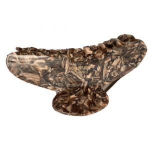 Bohany Pince à griffes de tortue, pince à cheveux de tortue, Clip à griffes en marbre en acétate de cellulose de 4,1 pouces, Barrettes à cheveux solides, pinces à cheveux de style français pour femmes (Bohany, neuf)