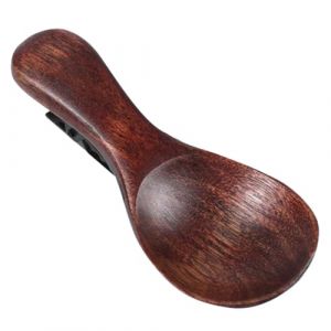 Homoyoyo Pince &agrave; Cheveux Bois Forme Cuill&egrave;re Clip Cheveux Deco Pour Femmes Fille Barrette Bois Alligator Fine (Alda Jin, neuf)