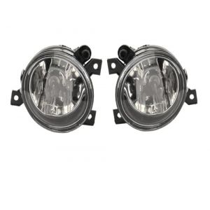 Feu Antibrouillard Avant &agrave; pour VW pour Golf 5 pour GTI MK5 2004-2009 Feux Antibrouillard LED Feu Antibrouillard Pare-Chocs Avant Feu pour Jetta MK5 2006-2010 antibrouillard Voiture(Halogen Fog L) (Exclusive Auto Parts Store, neuf)