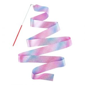 WUYJI Mat&eacute;riel et accessoires d'entrainement,Un ruban de gymnastique rythmique, un ruban de gymnastique dansante avec b&acirc;tonnets (xioque, neuf)