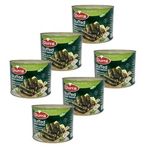 Lot 6x Feuilles de vigne farcies au riz / Dolma - Durra - 1,9kg (Toilinux, neuf)
