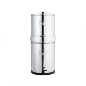British Berkefeld Système De Filtration D'eau Par Gravité 8,5L En Acier Inoxydable | Incl. 2 cartouches Ultra Sterasyl | Une eau propre et délicieuse |Pas d'électricité ni de plomberie (Doulton, neuf)