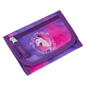 Baagl Pochette tour de cou pour enfant - Portefeuille pour gar&ccedil;on - Mini porte-monnaie, Cheval. (PRESCO GROUP A.S., neuf)
