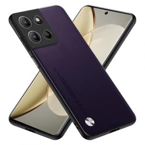 RankOne Coque Compatible avec Motorola Moto g15 / Motorola Moto g15 Power (6.72"), Etui en Silicone Housse - Violet fonc&eacute; (Rankone, neuf)
