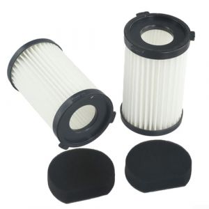 Niceminiwall TECHWOOD Lot de 2 filtres de rechange lavables pour aspirateur TAS-9055 TAS-9035 VA20 Noir/blanc (Linglangfeng, neuf)