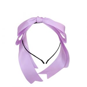 TTYAO REII Lolita Bandeau avec nœud pour femme – Accessoires de cheveux Lolita pour robe de fille (violet clair) (zli-shop, neuf)