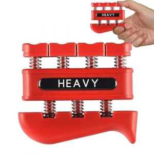 Entra&icirc;neur de doigts avec poign&eacute;e, exercice de main - Entra&icirc;neur d'exercices pour les doigts et les mains - Exerciseur de main &agrave; prise confortable pour l'entra&icirc;nement de r&eacute;&eacute;ducation, la (bruste, neuf)