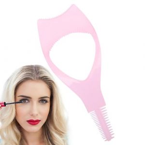 Outil Applicateur De Cils 3 En 1, Applicateur De Bouclier De Mascara, Outils De Cils, Applicateur De Bouclier De Mascara, Peigne &Agrave; Cils, Pochoir De Mascara Pour Cils Sup&eacute;rieurs Et Inf&eacute;rieurs (kedouia, neuf)