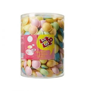 Soucoupes au goût fruité tubo LOOK O LOOK - 500 pièces (Wine And More, neuf)