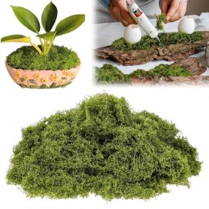 AhLmA 200g Mousse Artificielle pour la Décoration Mousse Artificielle pour la Décoration Mousse Stabilisée Adaptée à la Décoration Murale et au Style D'aquarium (Couleur Claire) (JUANMOCHICO, SOCIEDAD LIMITADA., neuf)