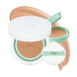 PURITO SEOUL Wonder Releaf Centella BB Cushion #13 Neutral Ivory Fond de teint, coréen Centella, maquillage longue tenue, couverture impeccable, K-Beauty, 15 g, 0,52 fl.oz (PURITO_Official, neuf)