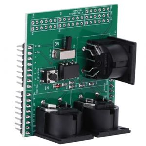 Adaptateur de Module MIDI Shield pour Instrument de Mesure &eacute;lectronique, MIDI-IN/THRU vers Broche RX et MIDI-OUT vers TX, Facilement connect&eacute; avec des Embases &agrave; Broches de 2,54 (Canyitar, neuf)
