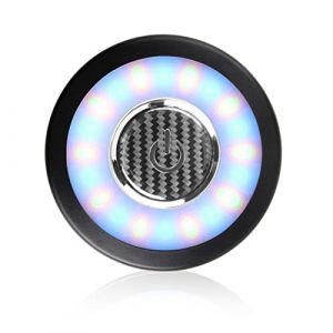 Teguangmei Voiture Int&eacute;rieur D&ocirc;me LED Lumi&egrave;res Coffre Light,Lampe Murale Multifonctionnelle sans Fil Rechargeable USB Utilis&eacute;e pour V&eacute;hicule RV Camping Chambre Cabinet Lumi&egrave;re(Jaune Bleu&Glace Bleue) (TeguangmeiEUR, neuf)