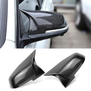 Altsbaos Compatible avec Coque Retroviseur F20 F21 F22 F23 F87 F30 F31 F34 F32 F33 F36 i01 E84 Coque de Rétroviseur série 1 2 3 4 i3 x1 Capuchon de Rétroviseur Gauche+Droite-Fibre de Carbone (Yabaosi Store, neuf)
