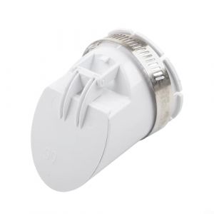 Bulevisiter Clapet anti-retour d'&eacute;gout en PVC - Anti-odeur - Anti-insectes - Pour syst&egrave;me de drainage de l'eau de pluie ext&eacute;rieur 50-160 mm (50 mm) (YanEKuiJiao, neuf)