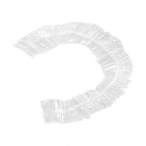 Lot de 100 Sacs jetables universels en Plastique pour Cage à Lapin, Hamster, Chinchilla Furet, hérisson, Cochon d'Inde, Petits Animaux, bac à litière,Tapis de Cage jetable Transparent et épais (hefeisulianbaihuodian, neuf)