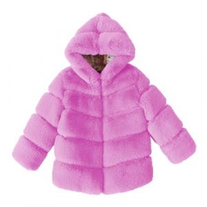 Manteaux en Fausse Fourrure Fille Hiver Veste en Fausse Fourrure pour Enfants Filles en Fausse Chaude Vestes à Capuche Blouson d'hiver Manteaux et Blousons Ado Chaude en Peluche pour 2-13 Ans (⭐⭐⭐⭐⭐AEGJEGVD⭐⭐⭐⭐⭐, neuf)