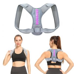 BSITSSS Correcteur de Posture Respirant, Redresseur de Dos Homme Femme, Posture Correcteur Dos R&eacute;glable, Confortable Maintien du Dos, du Cou et Des &Eacute;paules, Renouvel&eacute; Maintien Dos (BSITSSS, neuf)