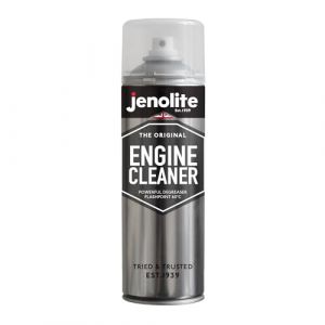 JENOLITE Nettoyant moteur en aérosol | Spray nettoyant et dégraissant pour moteur | 500 ml | Dissout la graisse, l'huile et la crasse sans laisser de résidus | Non conducteur et non corrosif (JENOLITE, neuf)