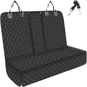 DQSZ Housse de Siège Chien Voiture pour Renault Captur 2 E-Tech Hybrid 2020-2024 2025, Protection Banquette D'arrière en Voiture Chien Couverture de Voiture Accessoires (Heimaojingzhang, neuf)