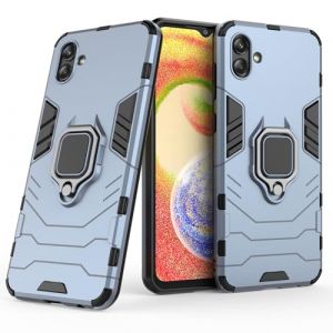 Max Power Digital Coque pour Samsung Galaxy A04 Housse Antichoc avec Anneau Rotatif Aimant Etui Magn&eacute;tique Rigide Dure Armure Bague Support Armure Renforc&eacute;e (Samsung Galaxy A04, Marine) (Max Power Digital, neuf)
