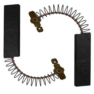 Lot de 2 balais de charbon pour machine à laver Bosch Avantixx 7 VarioPerfect WAQ28461 WAQ28462 WAQ28491 (Schnapsbude, neuf)