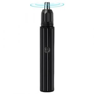 Tondeuse électrique pour poils de nez, rasoir électrique de nez, tondeuse de nez rechargeable pour homme, tondeuse à poils d'oreille et de nez pour homme, lame humide et sèche pour un nettoyage facile (bin'shop, neuf)