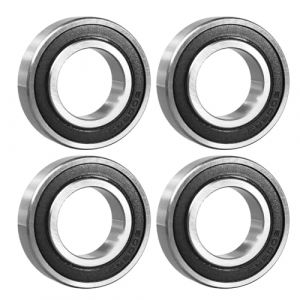 Flewdart 4pcs 6005 2RS roulement a bille 25x47x12mm, 6005-2RS 6005RS Scell&eacute;s Carbone Acier pour Machines et Outils(6005-2RS 4pcs) (ZIHANGEU, neuf)