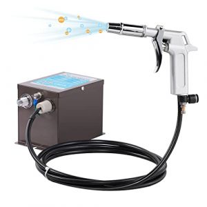 Pistolet Antistatique Pistolet &agrave; Air Ionisant &Eacute;liminateur d'&eacute;lectricit&eacute; statique avec G&eacute;n&eacute;rateur Haute Tension 4.0KV Aiguille Ionique Int&eacute;gr&eacute;e &plusmn;10V &eacute;quilibre Ionique pour l'&eacute;limination Statique (YUCHENGTECHUK, neuf)