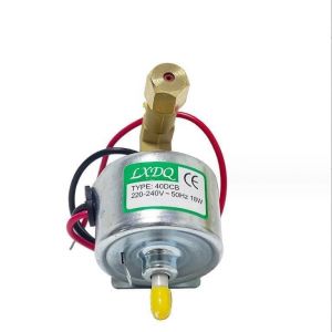 MoSundi Pompe &agrave; huile &eacute;lectromagn&eacute;tique pour machine &agrave; fum&eacute;e 400W-900W, tige d'aspiration en m&eacute;tal 18W avec pression 03-05MPA, compatible AC 220-240V (DiMuLiving, neuf)