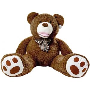 Gustaw Grand Ours en Peluche XXL Amigo - Peluche G&eacute;ante, Nounours XXL, Teddy Bear Grand Ourson - Id&eacute;al comme Cadeau, Peluche Ourson G&eacute;ant en Peluche (Gris, 70cm) (DearBear, neuf)