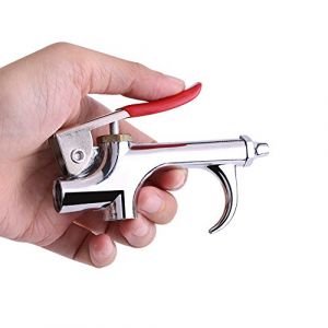 Pistolet &agrave; Air comprim&eacute;, Pistolet de D&eacute;poussi&eacute;rage, 1 Kit de Soufflage de Compresseur d'air en Alliage de Zinc, Outil de Pistolet de D&eacute;poussi&eacute;rage avec Buse, Pistolet de (Yicunea, neuf)