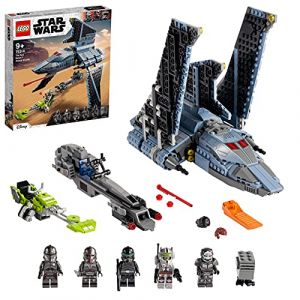 LEGO 75314 Star Wars la Navette d’Attaque du Bad Batch, Jouet pour Enfants de 9 Ans et Plus avec 5 Figurines LEGO Star Wars (BrickStorming, neuf)