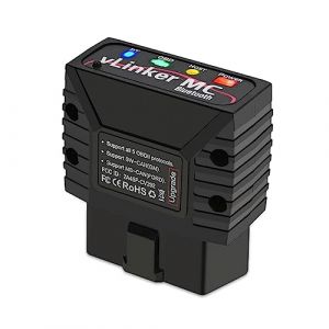 vLinker MC Mini Bluetooth OBD II Scanner Adaptateur Outil d’Analyse de Diagnostic de Voiture et Lecteur de Code pour Android (Pas iOS) … (vLinker Direct, neuf)