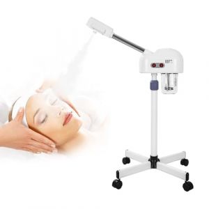 BALLSHOP Appareil &agrave; Vapeur pour le Visage Professionnel &ndash; Sauna Facial Chaud & Froid, Vapozone Esth&eacute;tique, Machine &agrave; Vapeur Beaut&eacute; Hydratante, Nettoyant Vapeur Pores avec Brumisateur Eau (BALLSHOPUK, neuf)