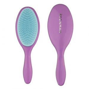 Brosse Wet Detangler Denman | brosse à cheveux de douche pour démêler tous les types de cheveux| brosse démêlante parfaite pour les femmes, les enfants et les hommes (Denman Brush., neuf)