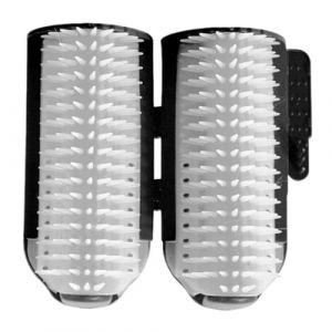 yakermur Cat Corner Scratch pour mur, brosse murale pour chat, grattoir d'angle pour chat, peigne de massage avec herbe &agrave; chat, doux pour chatons longs et courts, bureau, &eacute;tag&egrave;re &agrave; livres (YOHENAP, neuf)