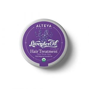 Alteya Bulgarian Lavender Hair Treatment 90gr - Traitement capillaire biologique certifié USDA - Revitalisant et fortifiant - À base d'huile essentielle de lavande (Lavandula angustifolia) (Alteya Organics - Europe, neuf)
