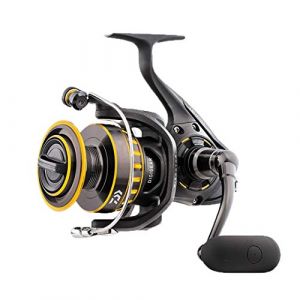 Daiwa BG, 5000, Ambidextre, Moulinet de Pêche en Mer, Moulinet Spinning Mer, Frein Avant, 10460-500 (FISHERNATOR, neuf)