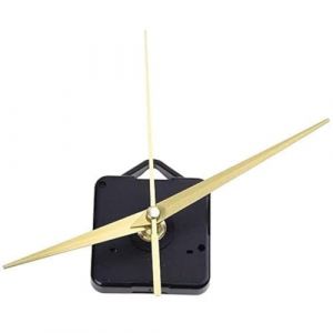 CABLEPELADO Mécanisme Mouvement Horloge Quartz Silencieux, Kit de Réparation d'Horloge, Horloge Création 3D, Poignées Horloge, Mouvement de l'Horloge, Aiguille Minutes 100mm, Aiguille Heures 83mm, (CABLEPELADO, neuf)